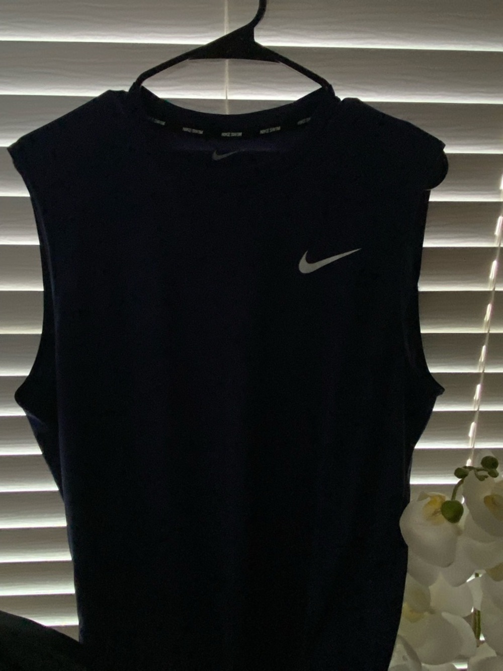Nike Men’s Navy blue colors, never worn used. Sleeveless Dri-FIT Training Tank